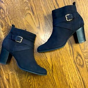 Cole Haan suede booties